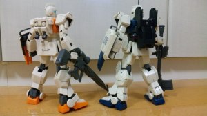 陸戦型ＧＭ＆ガンダムEz-8